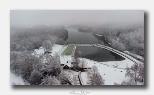 Steinbachtalsperre im Winter